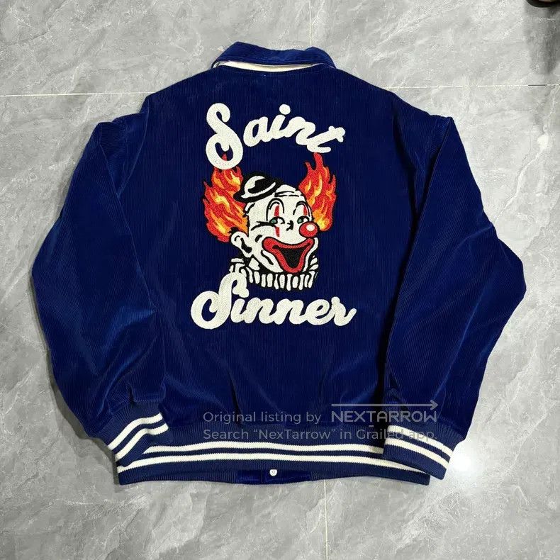 Saint Michael Saint Michael Out-of-print clown corduroy sapphire blue ba Size US M / EU 48-50 / 2 - 2 Thumbnail