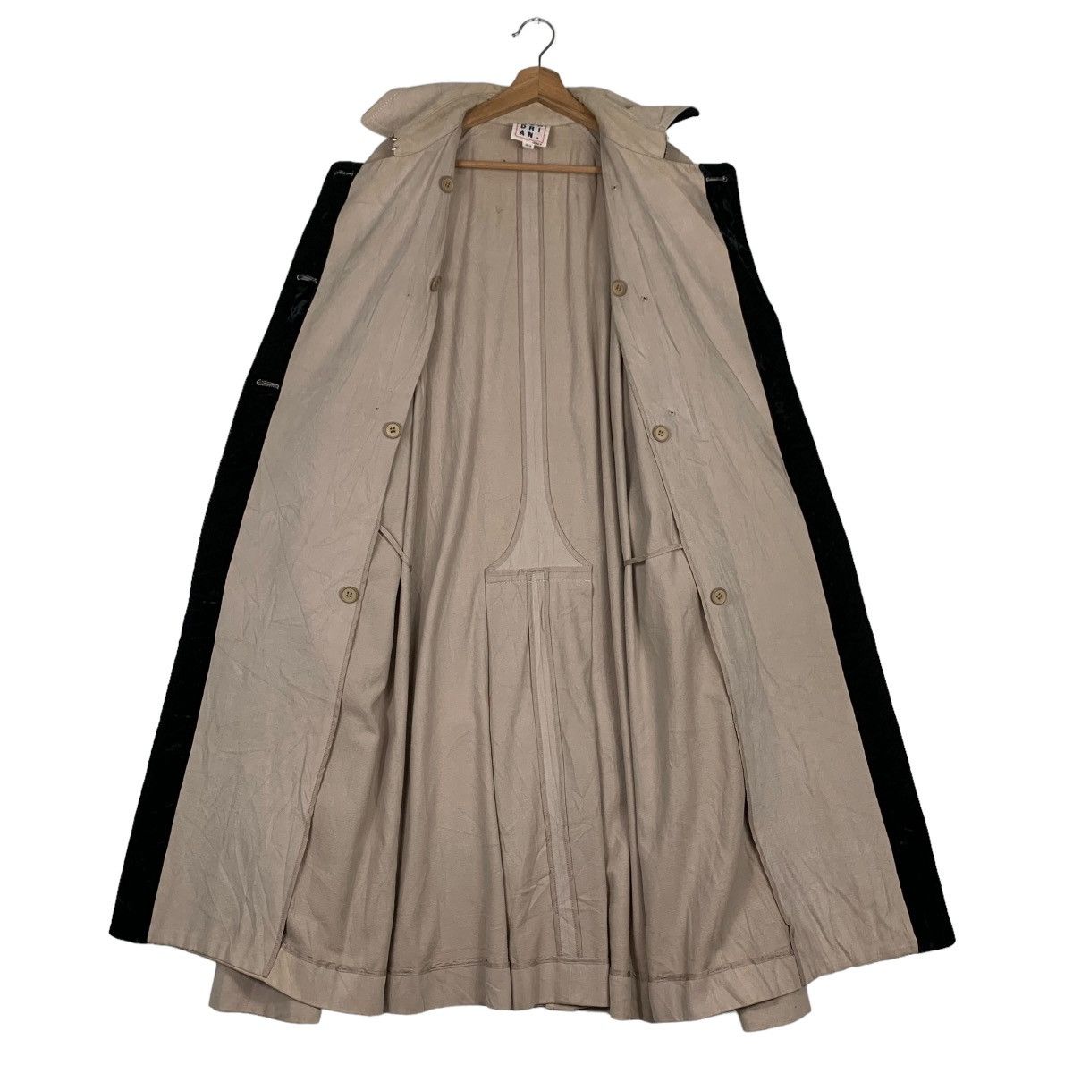 Japanese Brand MONDRIAN. Italy Double Breasted Long Coat #0409-C19 Size US L / EU 52-54 / 3 - 11 Thumbnail