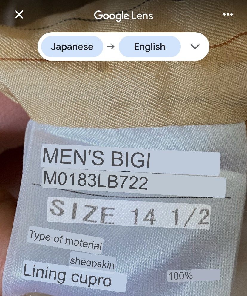Isamu Katayama Backlash 2000s Wrangler X Men Bigi leather Sheepskin button up Size US M / EU 48-50 / 2 - 17 Thumbnail