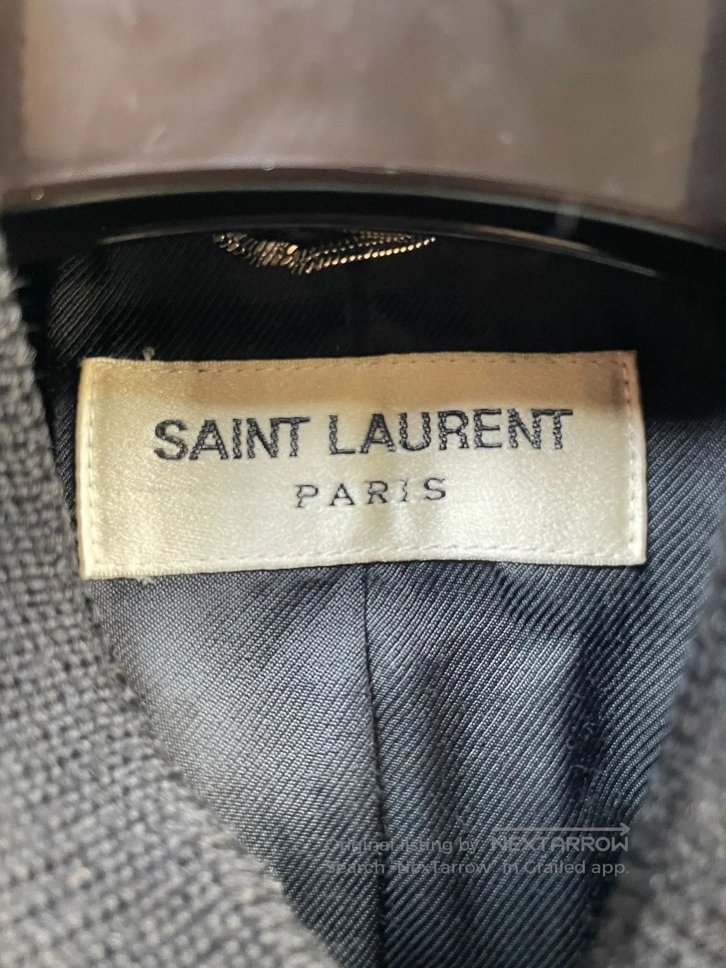 Saint Laurent Paris Saint Laurent 14FW Navy Varsity Jacket. Size US S / EU 44-46 / 1 - 6 Thumbnail