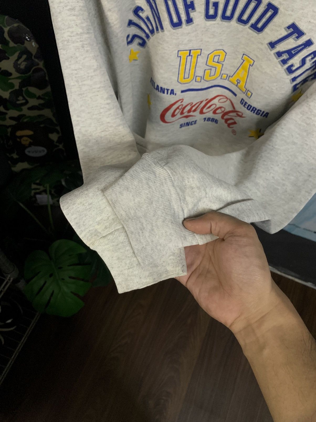 Coca Cola VINTAGE COCA COLA SWEATSHIRT Size US M / EU 48-50 / 2 - 7 Thumbnail