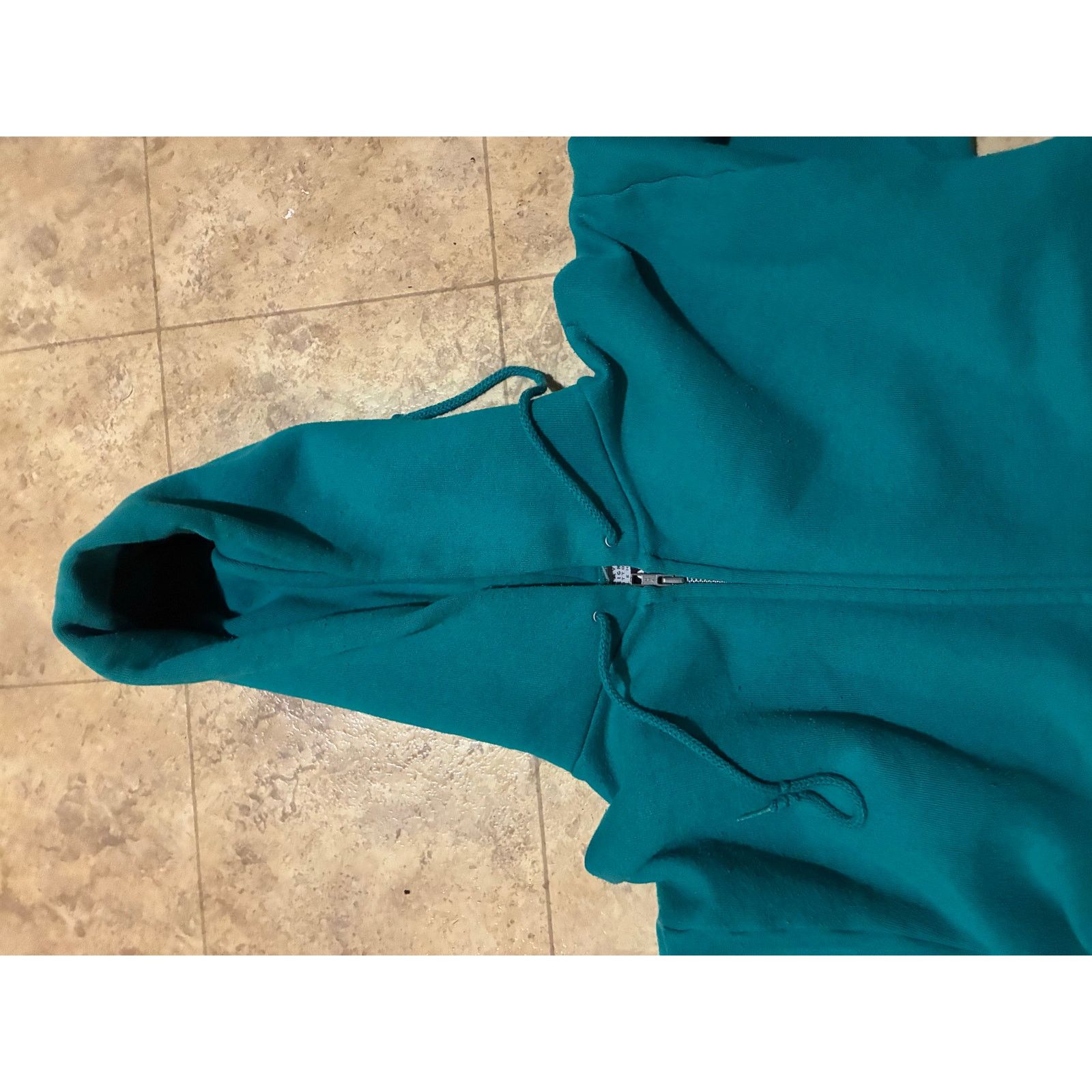 Lee Vintage Turquoise Lee Zip Hoodie Medium Heavyweight USA Size M / US 6-8 / IT 42-44 - 6 Thumbnail