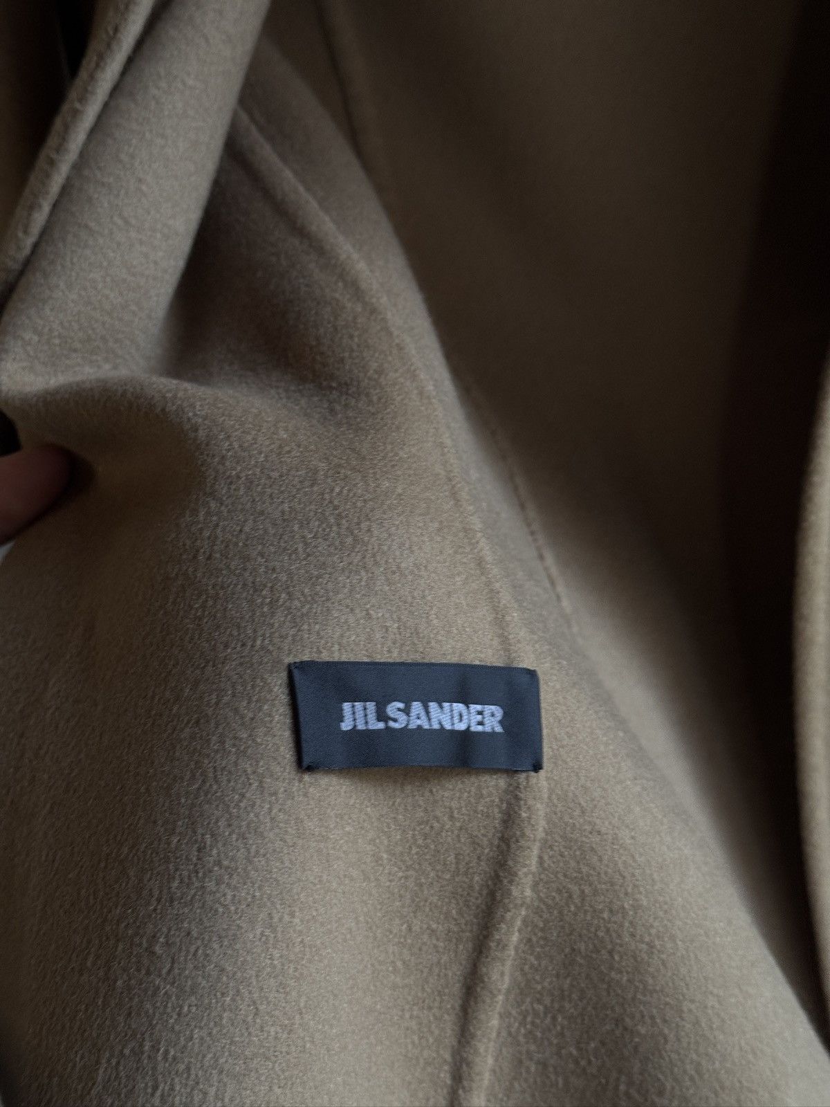 Jil Sander Jil Sander by Raf Simons double wool/cashmere blazer jacket Size 46R - 10 Thumbnail