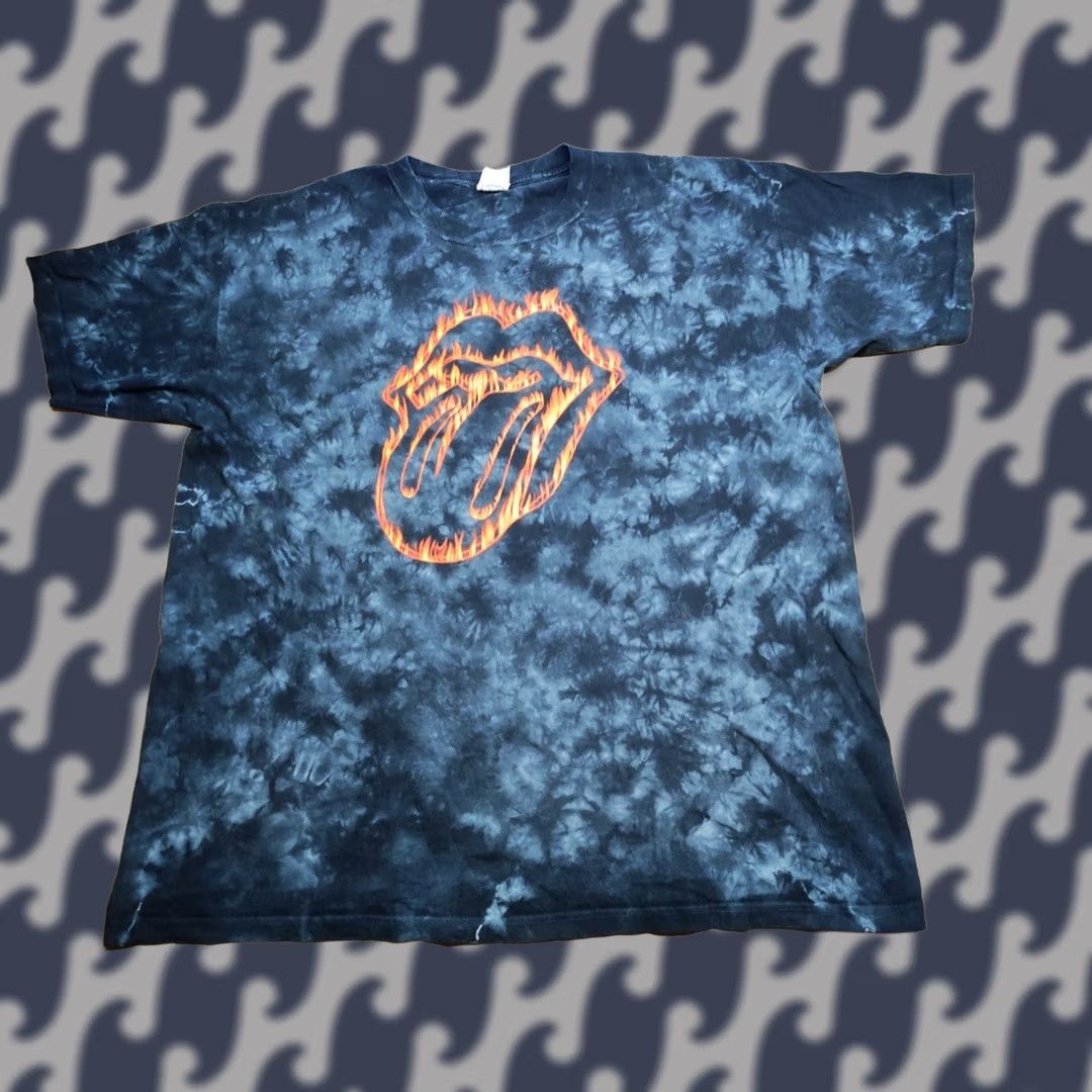 Anvil VINTAGE Rolling Stones T-Shirt Anvil XL Men Camouflage Short Sleeve Music Vintage Retro Band MSU Size US XL / EU 56 / 4 - 1 Thumbnail