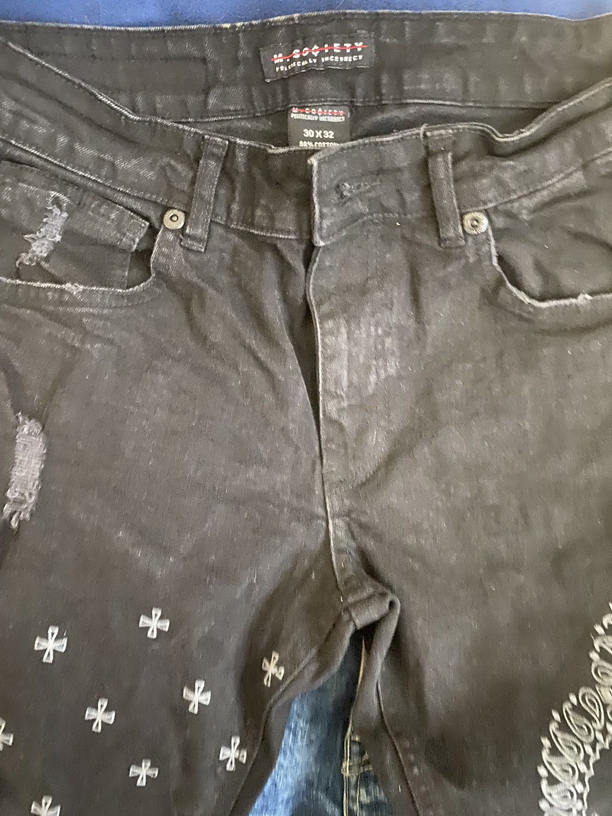 Other Black denim Size US 30 / EU 46 - 4 Thumbnail