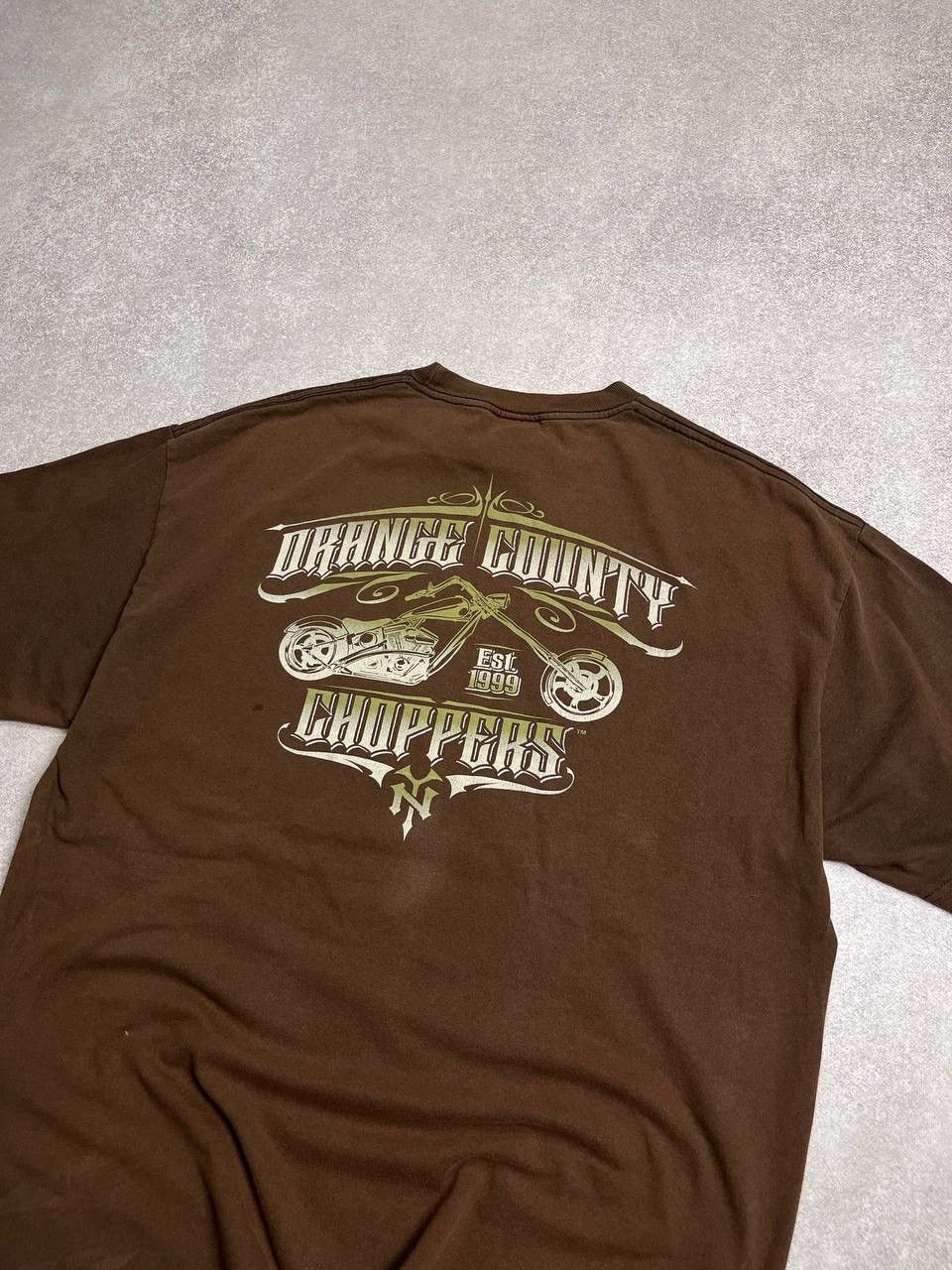 Vintage × West Coast Choppers Vintage Orange Country Choppers Archive Boxy T-shirt XL Size US XL / EU 56 / 4 - 4 Thumbnail