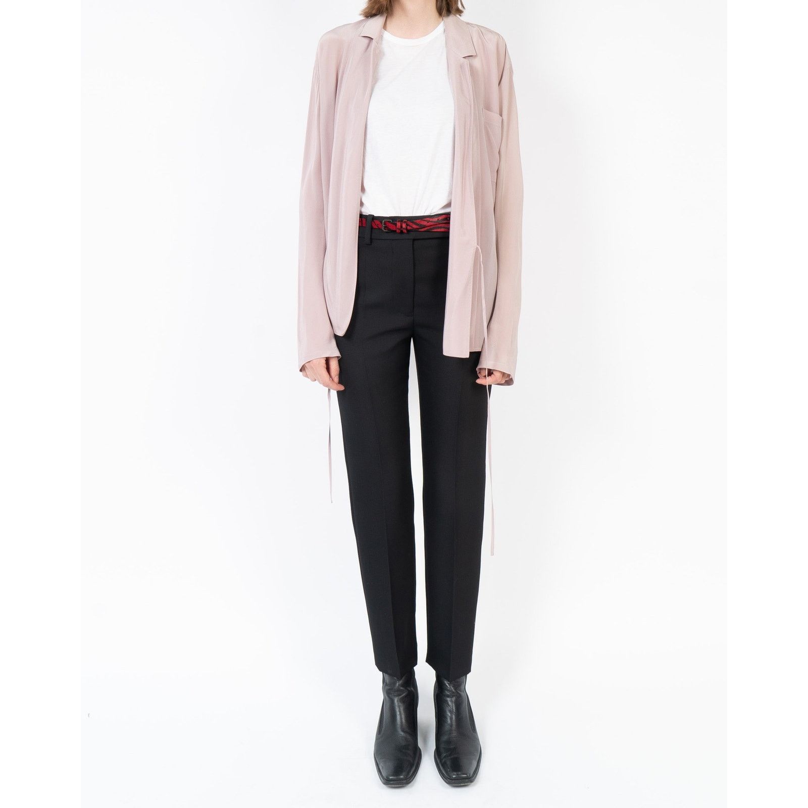 Haider Ackermann FW19 Pink Kimono Silk Shirt Size S / US 4 / IT 40 - 1 Thumbnail