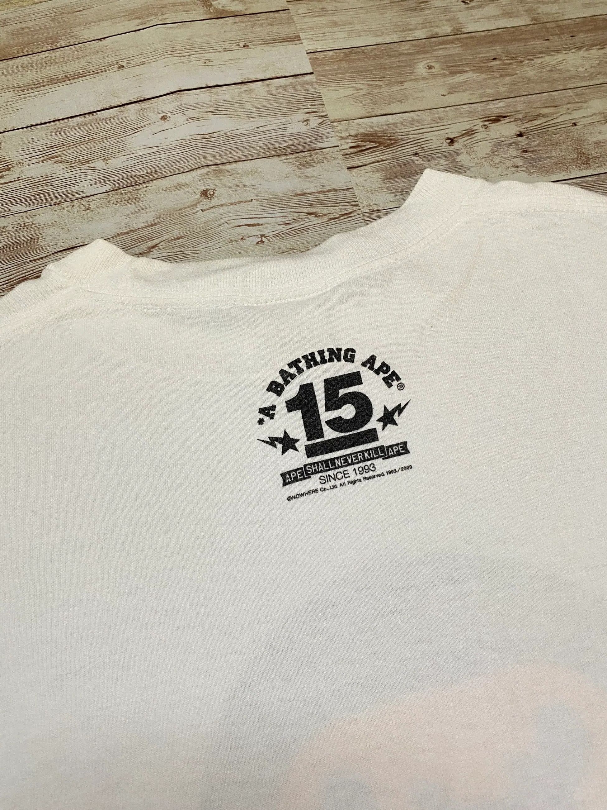 Bape Baby Milo 15th Anniversary Cake Tee Size US XL / EU 56 / 4 - 4 Thumbnail
