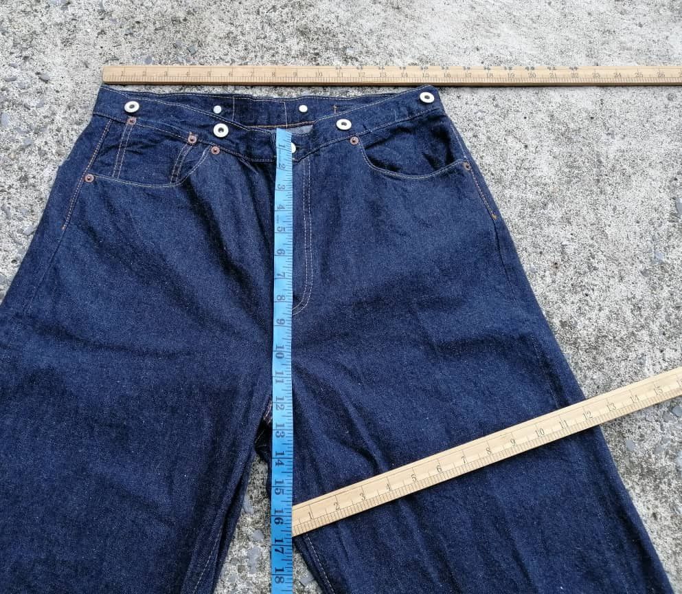 Sugar Cane Vintage Sugar Cane Buckle Selvedge Denim Jeans Size US 31 - 9 Thumbnail