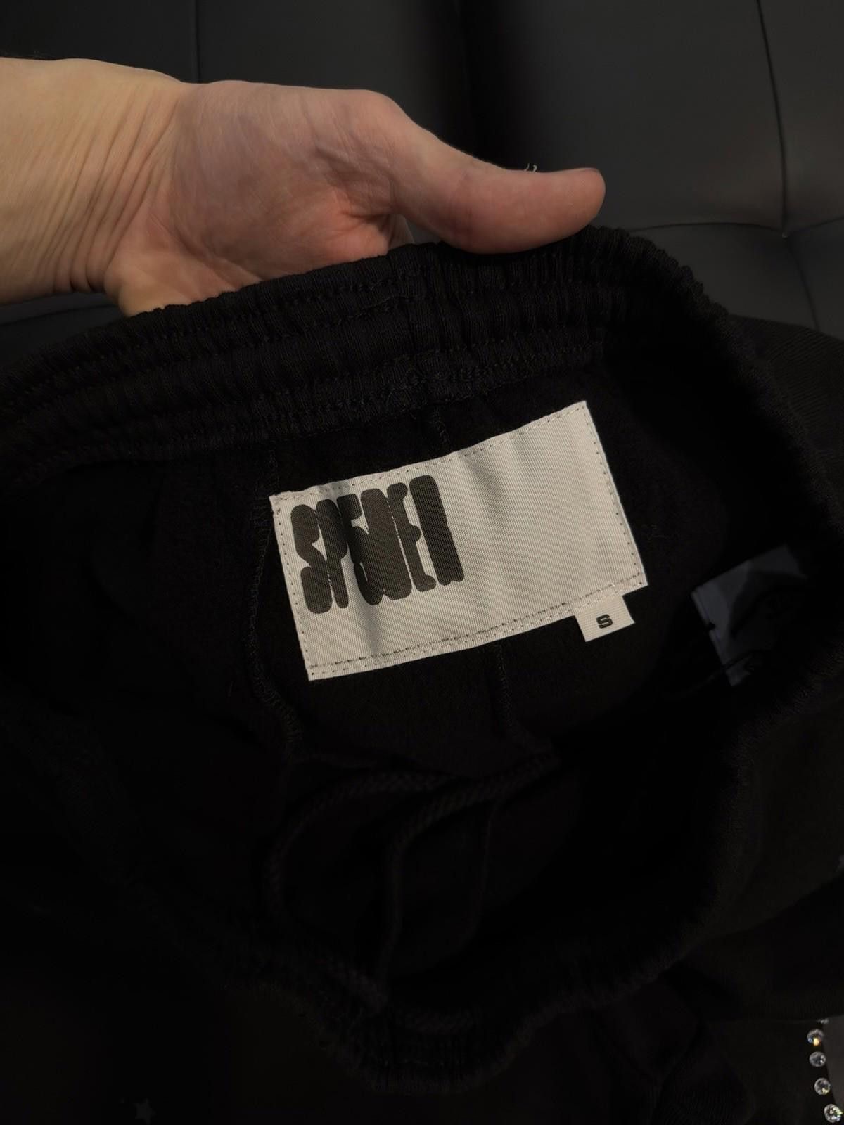 Sp5der Size S - Sp5der Worldwide Black VVS Stone Sweatpants Spider Size US 30 / EU 46 - 7 Thumbnail