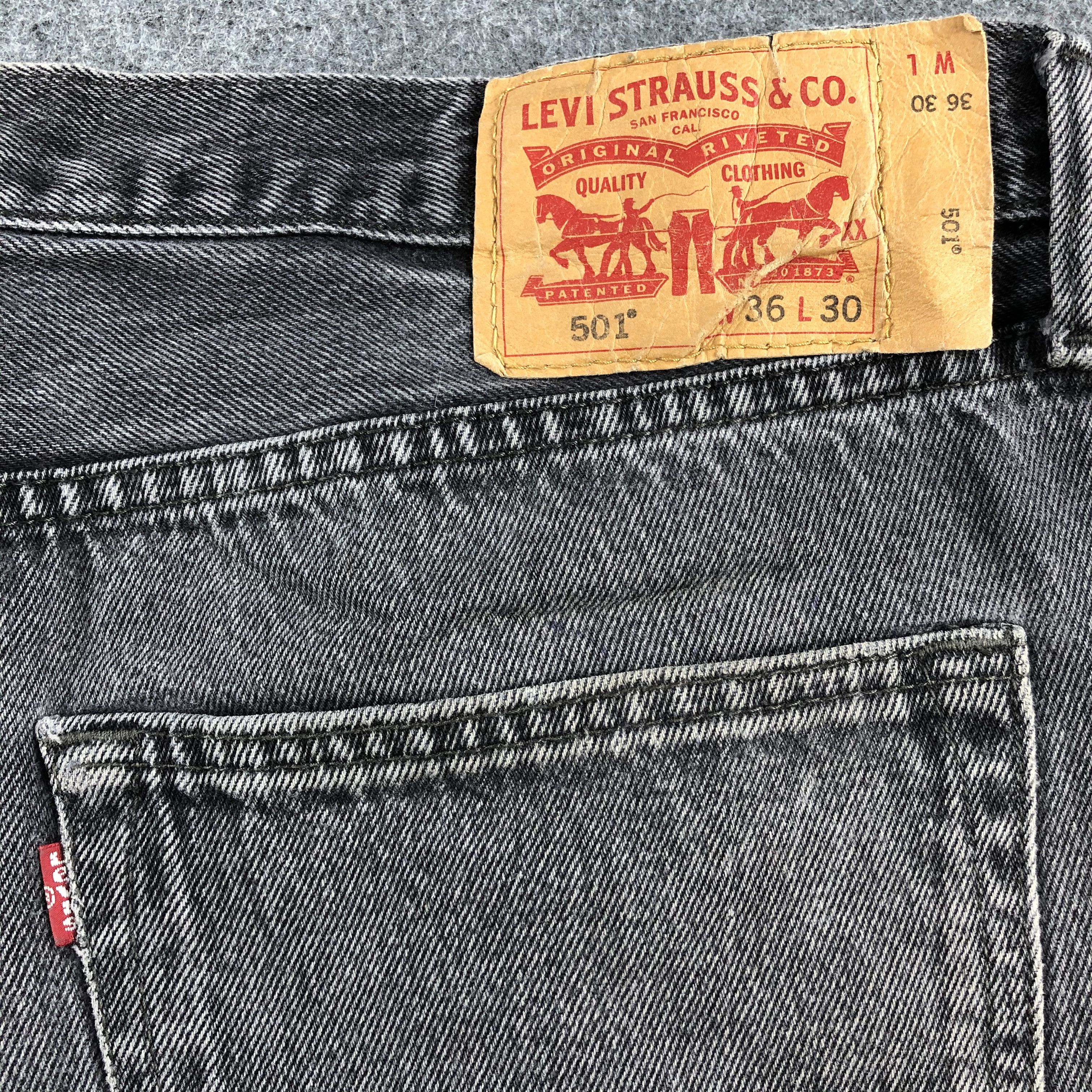Levi's Vintage Levis 501 Earth Tone Jeans-J1403 Size US 37 - 5 Thumbnail