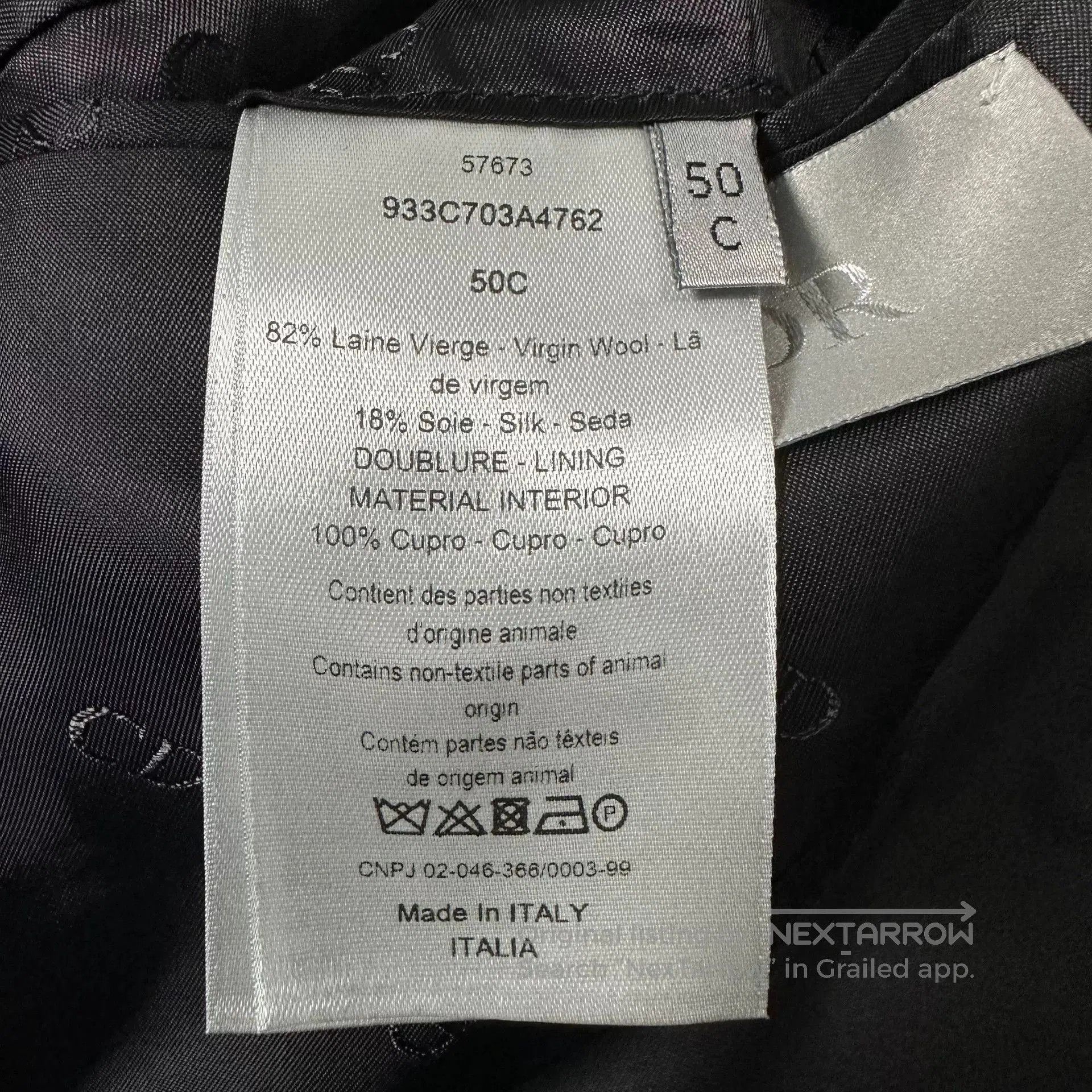 Dior Dior Man 19SS Runway Asymmetric Button Suit. Size US M / EU 48-50 / 2 - 5 Thumbnail