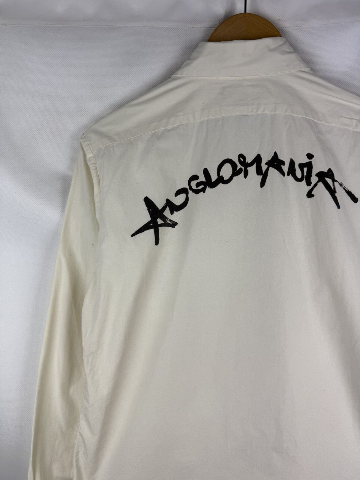 Vivienne Westwood Vivienne Westwood Anglomania L/S Big Logo Button Up Shirt Size L / US 10 / IT 46 - 15 Thumbnail
