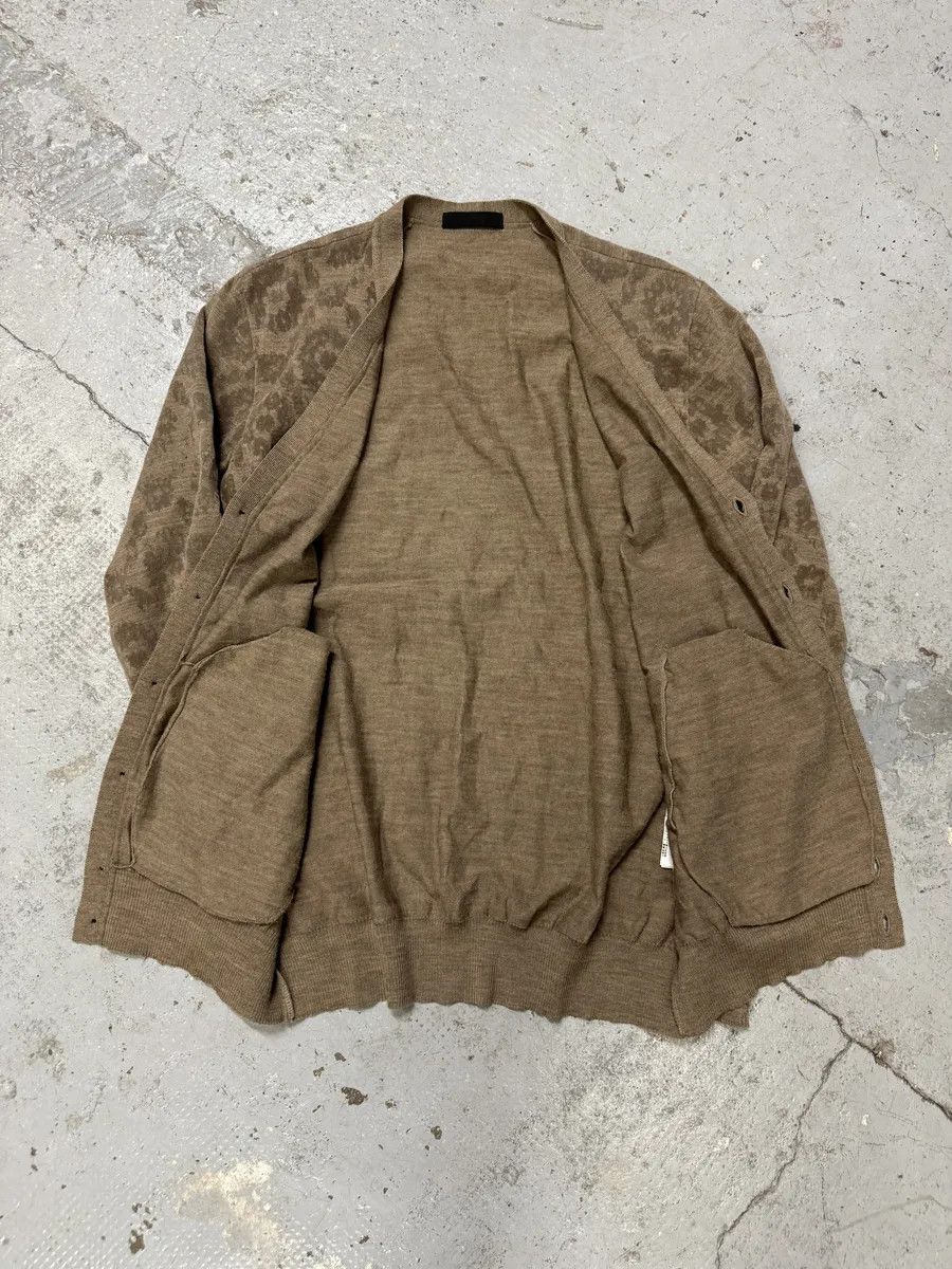 Undercover FW2010 Undercover Camel Wool Jacquard Cardigan Size US M / EU 48-50 / 2 - 9 Thumbnail
