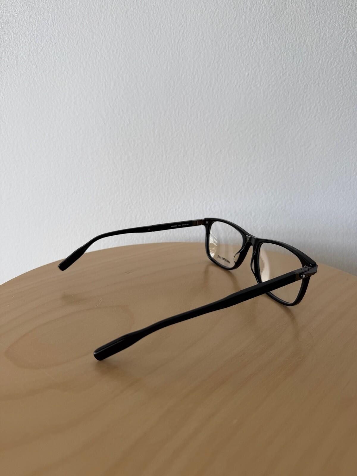 Montblanc New montblanc optical glasses frames eyeglasses MB0035O 005 Size ONE SIZE - 6 Thumbnail
