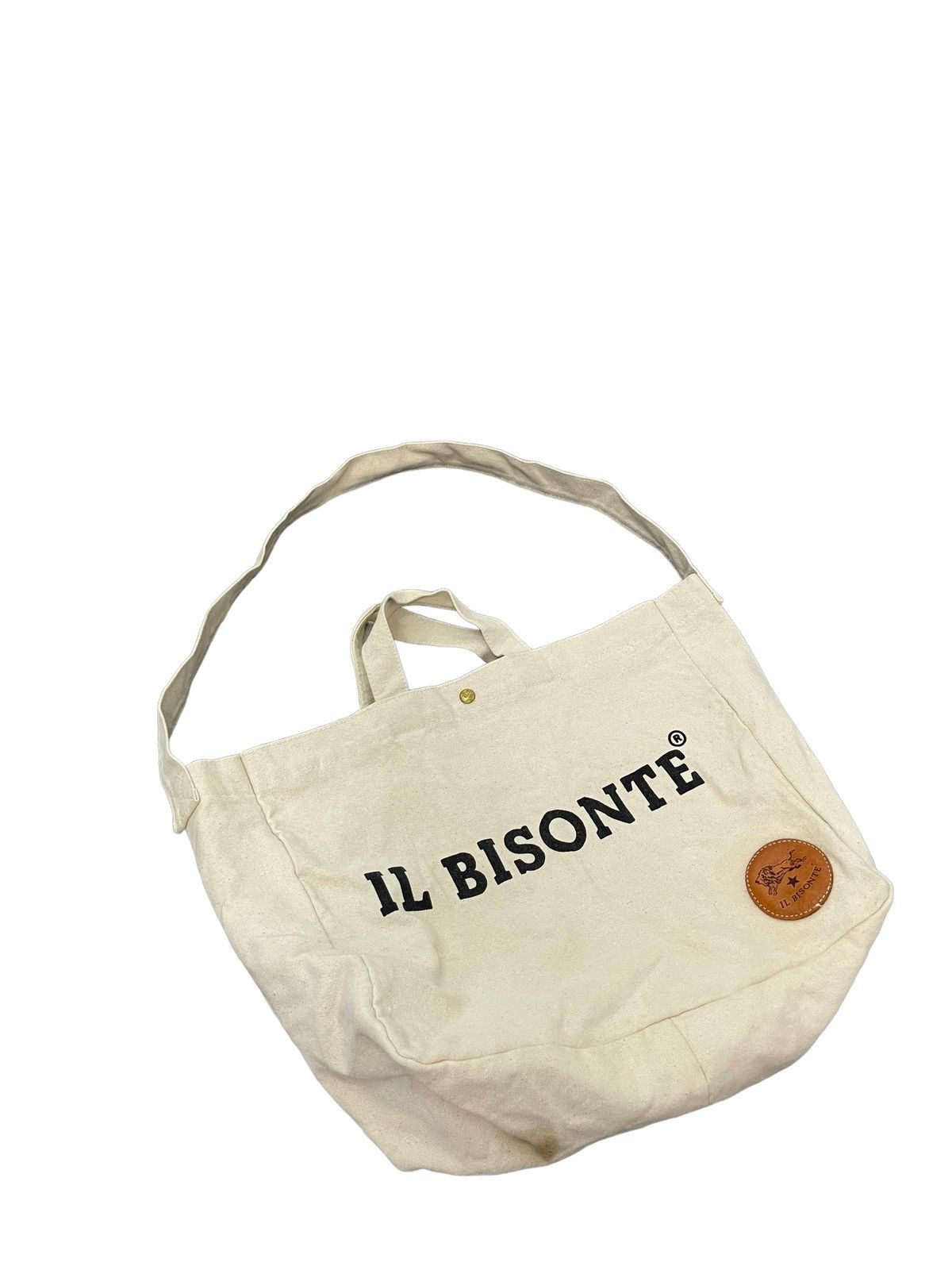 Il Bisonte Shoulder Tote Bag IL Bisonte Cotton Canvas 1🟩 Size ONE SIZE - 4 Thumbnail