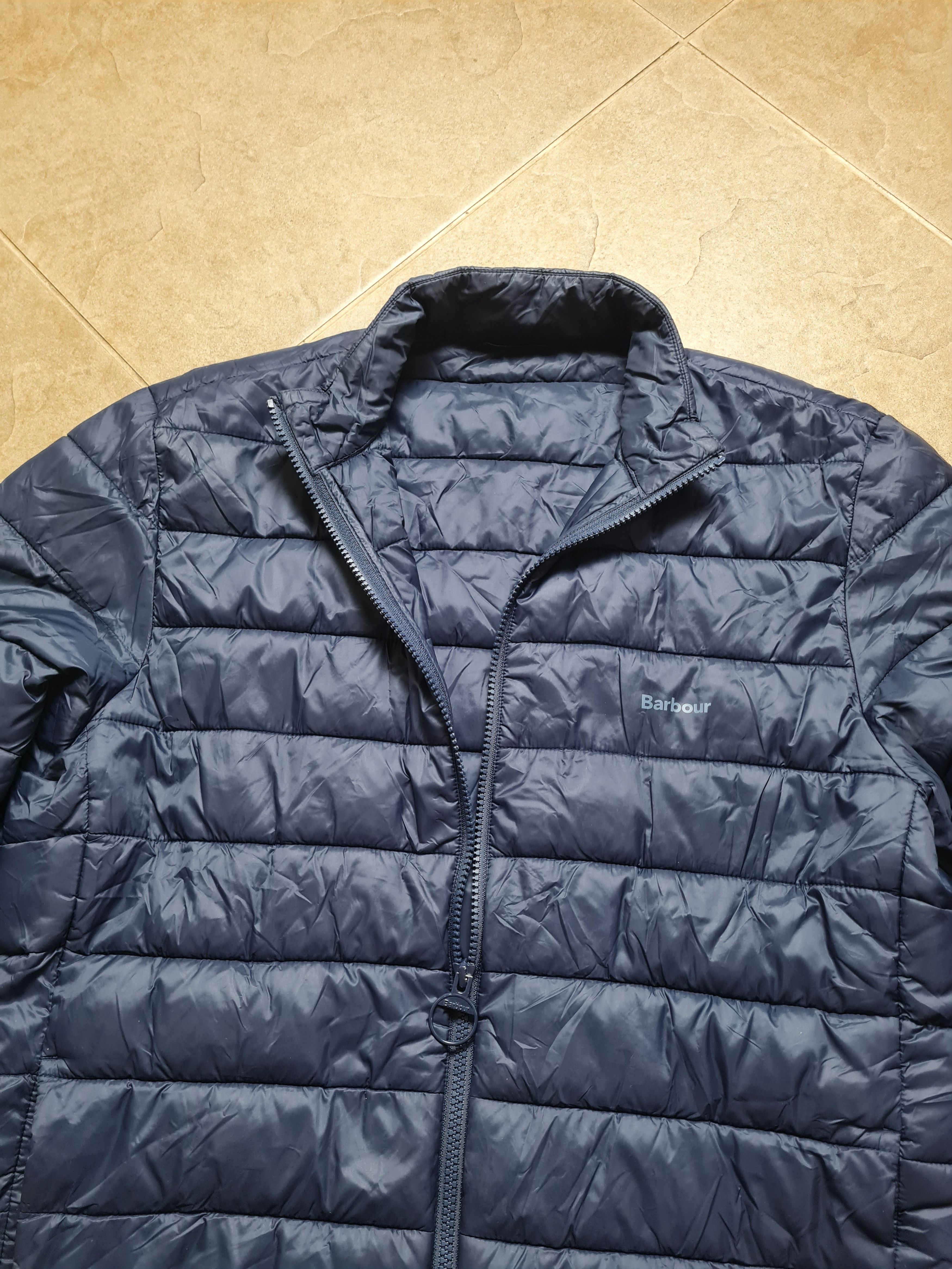 Barbour Jackets Navy Blue Barbour Full Zip Puffer Fibtre down Coat Size US M / EU 48-50 / 2 - 22 Thumbnail