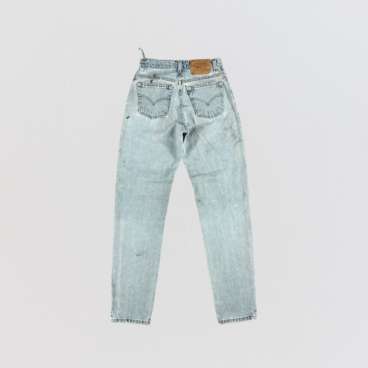 Levi's × Vintage Vintage 90s Blue Wash Levis 550 Jeans-JM2458 Size US 27 - 2 Thumbnail