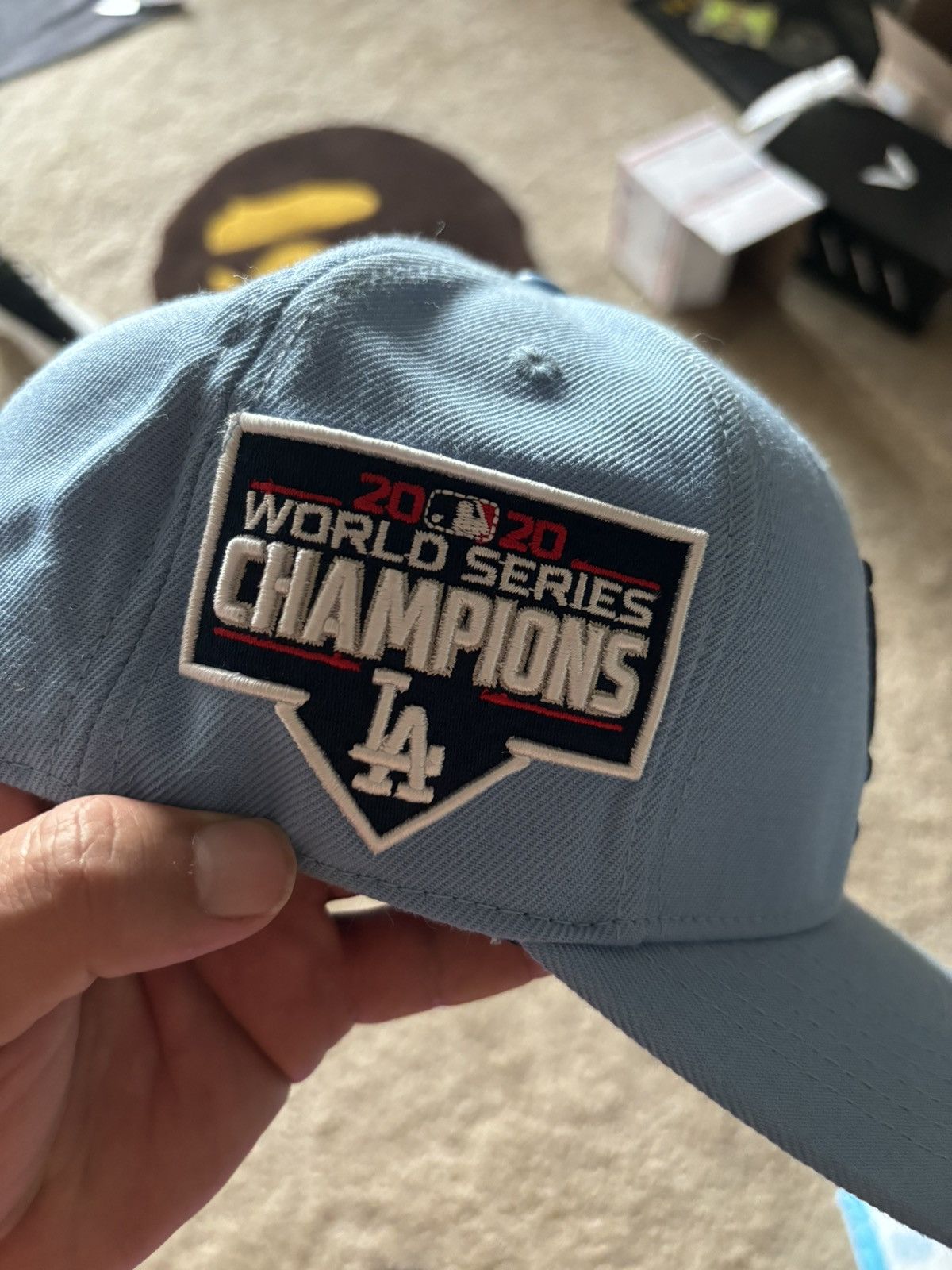 Pro Standard Los Angeles Dodgers sky blue World Series snapback Size ONE SIZE - 2 Thumbnail