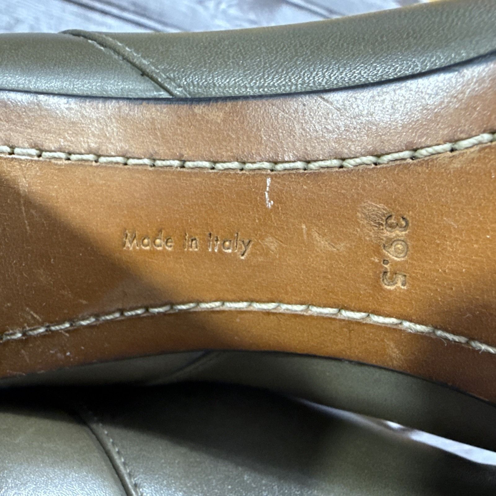 Celine Celine Block Heel Strap Leather Booties Size 39.5 US 9.5 Col Size US 9.5 / IT 39.5 - 9 Thumbnail