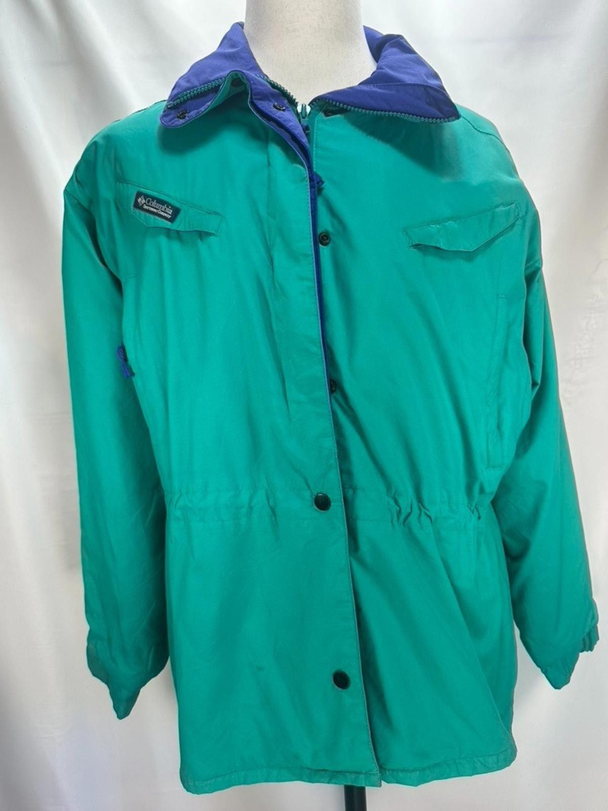 Columbia Columbia Vintage Wy'East Radial Sleeve Ultrex Green Womens L Size L / US 10 / IT 46 - 1 Thumbnail