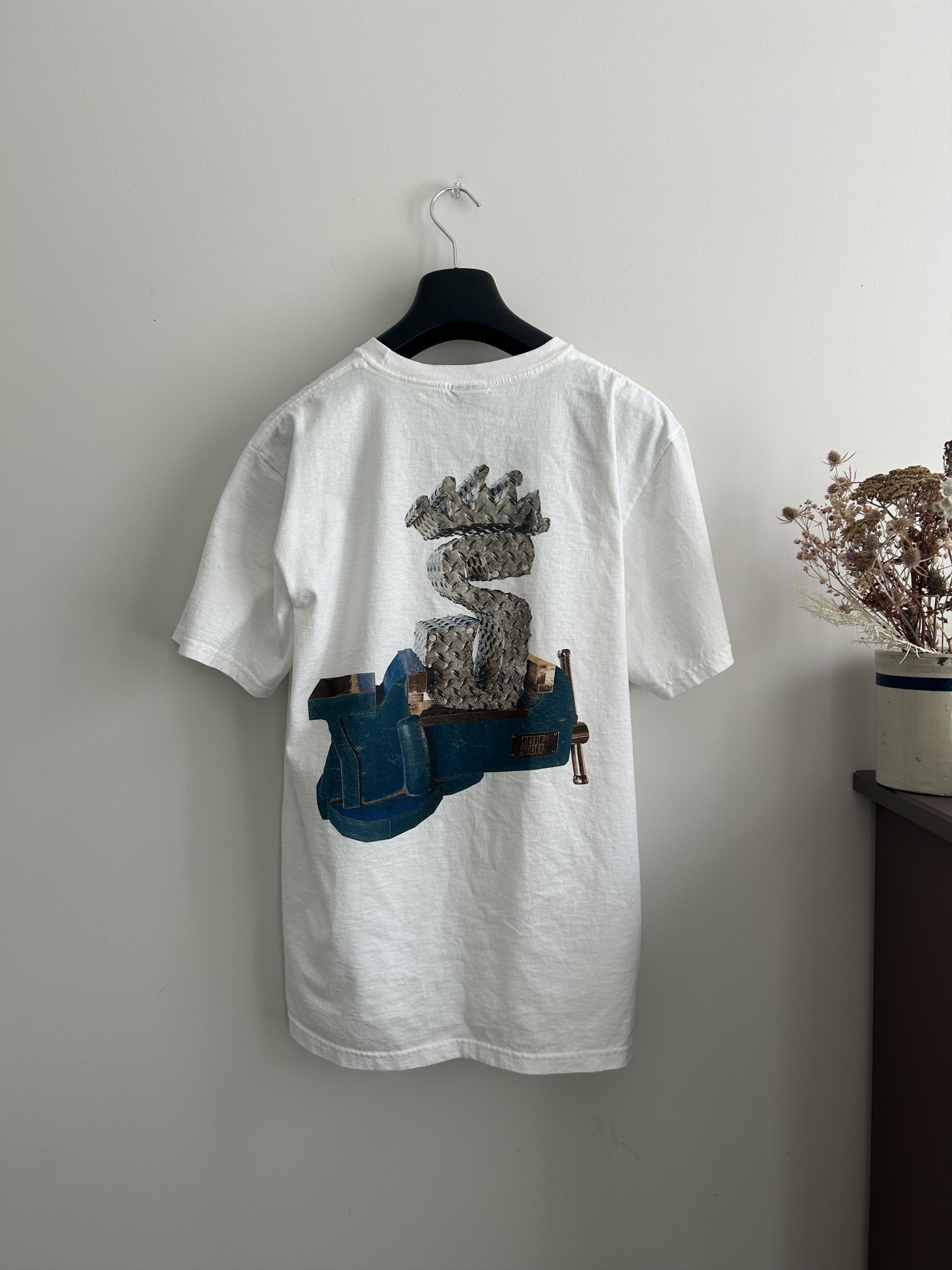 Stussy Stussy tuff stuff anvil tee Size US M / EU 48-50 / 2 - 3 Thumbnail