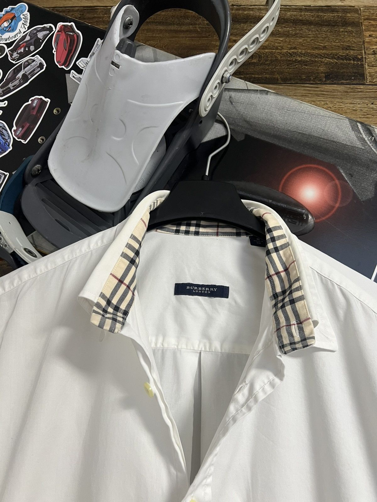 Burberry Men’s Shirt Burberry London in a cage Size US M / EU 48-50 / 2 - 3 Thumbnail