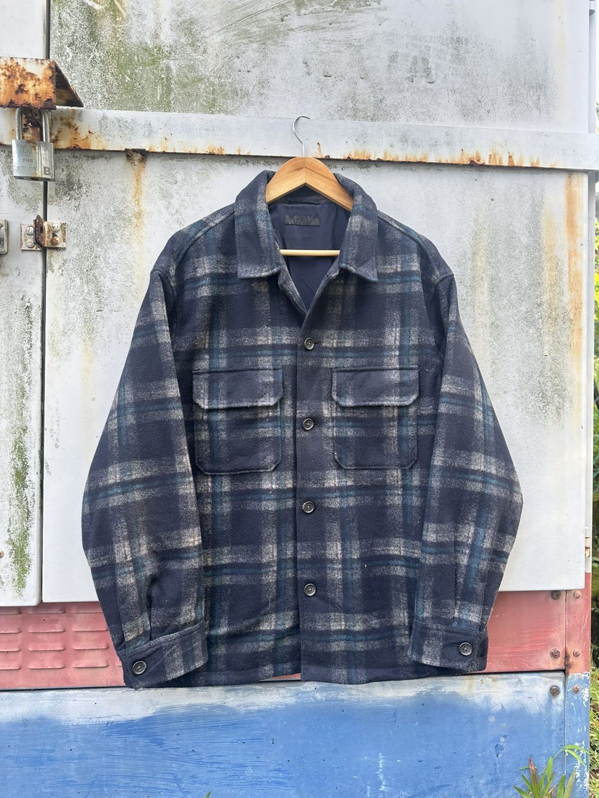 Uniqlo Uniqlo Oversized Checked Jacket Size US XL / EU 56 / 4 - 3 Thumbnail