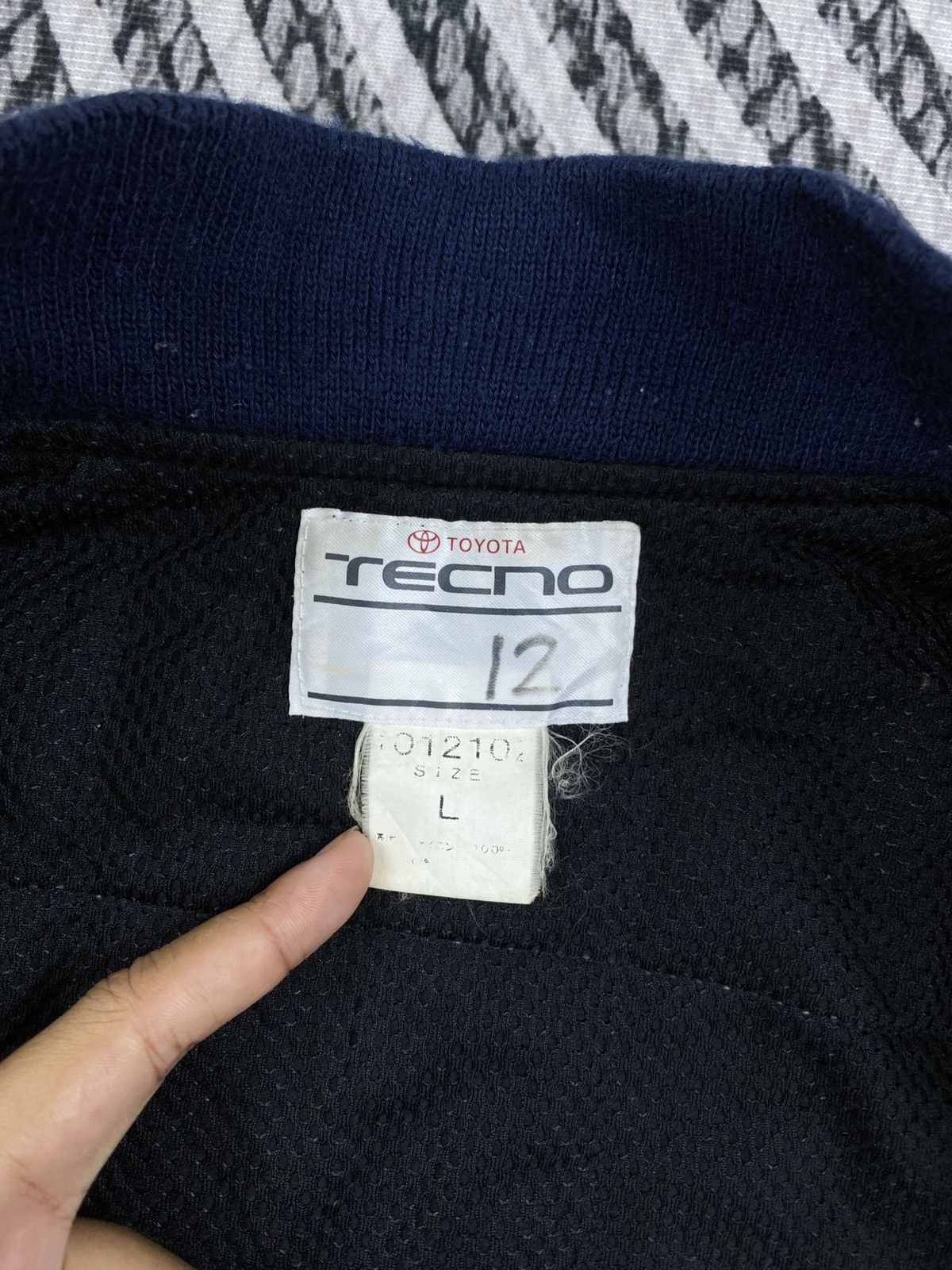 Japanese Brand Vintage Toyota Tecno Motorsport Racing Bomber Jacket Size US XL / EU 56 / 4 - 8 Thumbnail
