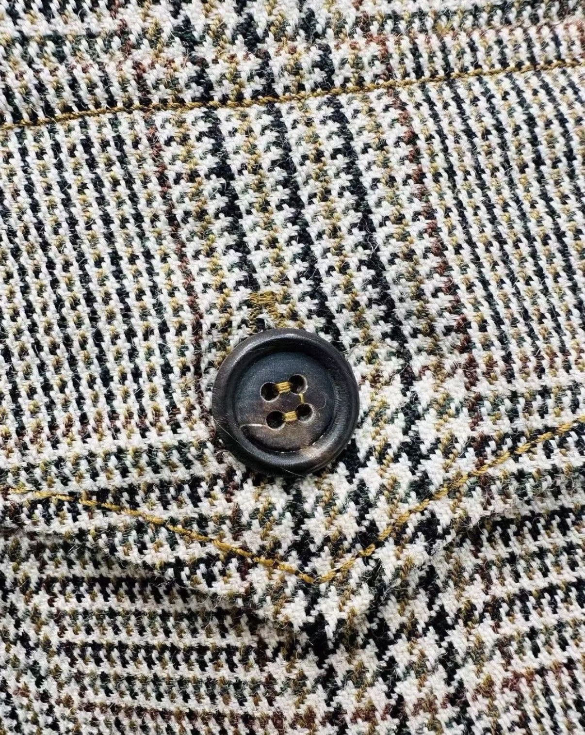 Miu Miu MiuMiu Vintage Brown Plaid Dress J33 Size XS / US 0-2 / IT 36-38 - 3 Thumbnail
