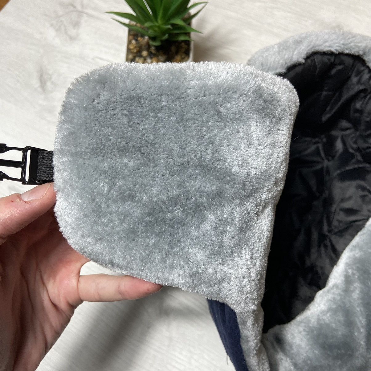 Hysteric Glamour 🔥 Vintage Y2K Tapper Fuzzy Mohair Fur Ushanka hat Size ONE SIZE - 5 Thumbnail