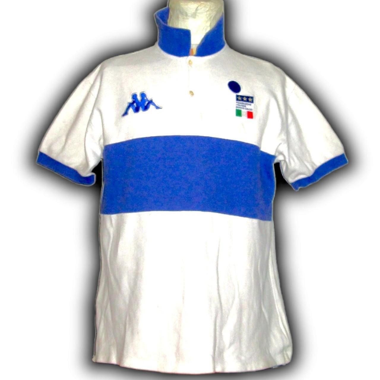 Kappa Italy 1996 1997 1998 Training Shirt Jersey Size US L / EU 52-54 / 3 - 1 Thumbnail