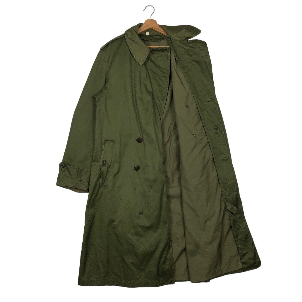 Buzz Rickson's 🔥True Vintage Long Trench Coats Military Buzz Ricksons Size US M / EU 48-50 / 2 - 9 Thumbnail