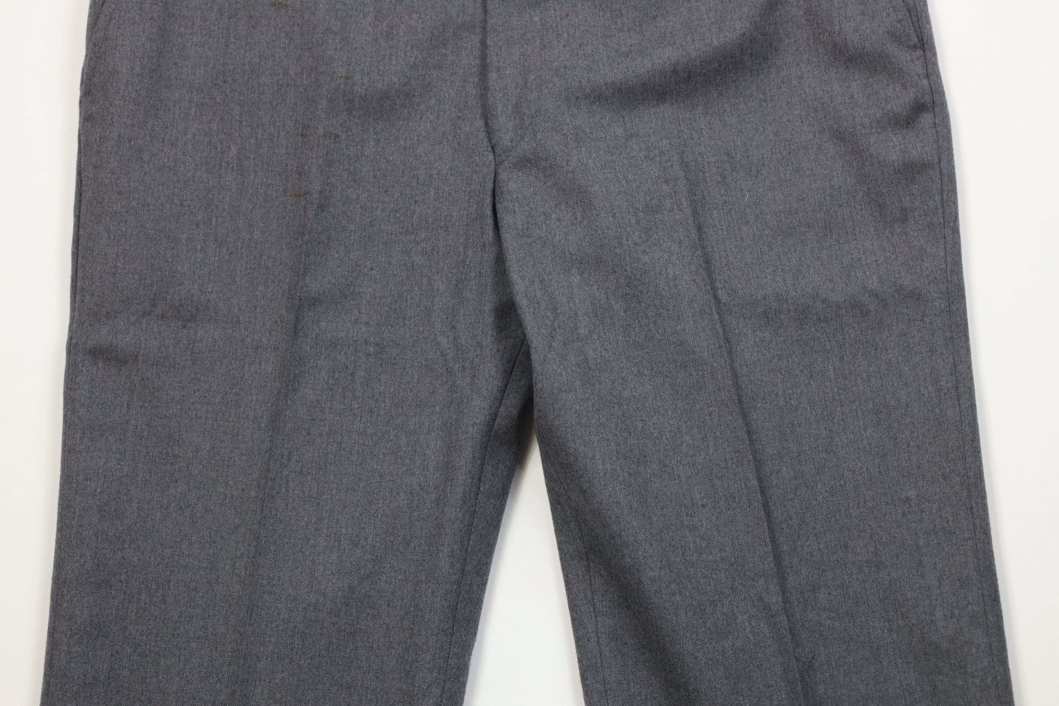 Vintage Vintage 70s Streetwear Flared Wide Leg Chino Pants Gray USA Size US 36 / EU 52 - 3 Thumbnail