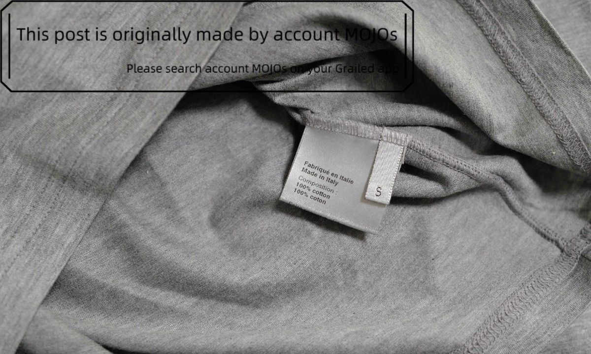Dior Sz S Dior Homme 05SS Runway Bee Stitch L/S tee mojos1311 Size US S / EU 44-46 / 1 - 4 Thumbnail