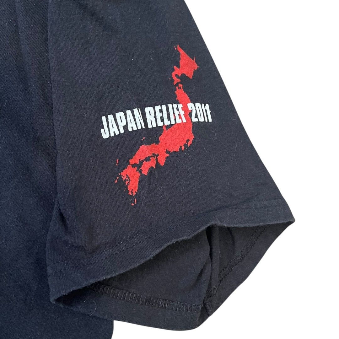 The Rolling Stones VINTAGE Keith Richards Japan Relief Benefit T Shirt 2011 XL Size US XL / EU 56 / 4 - 3 Thumbnail
