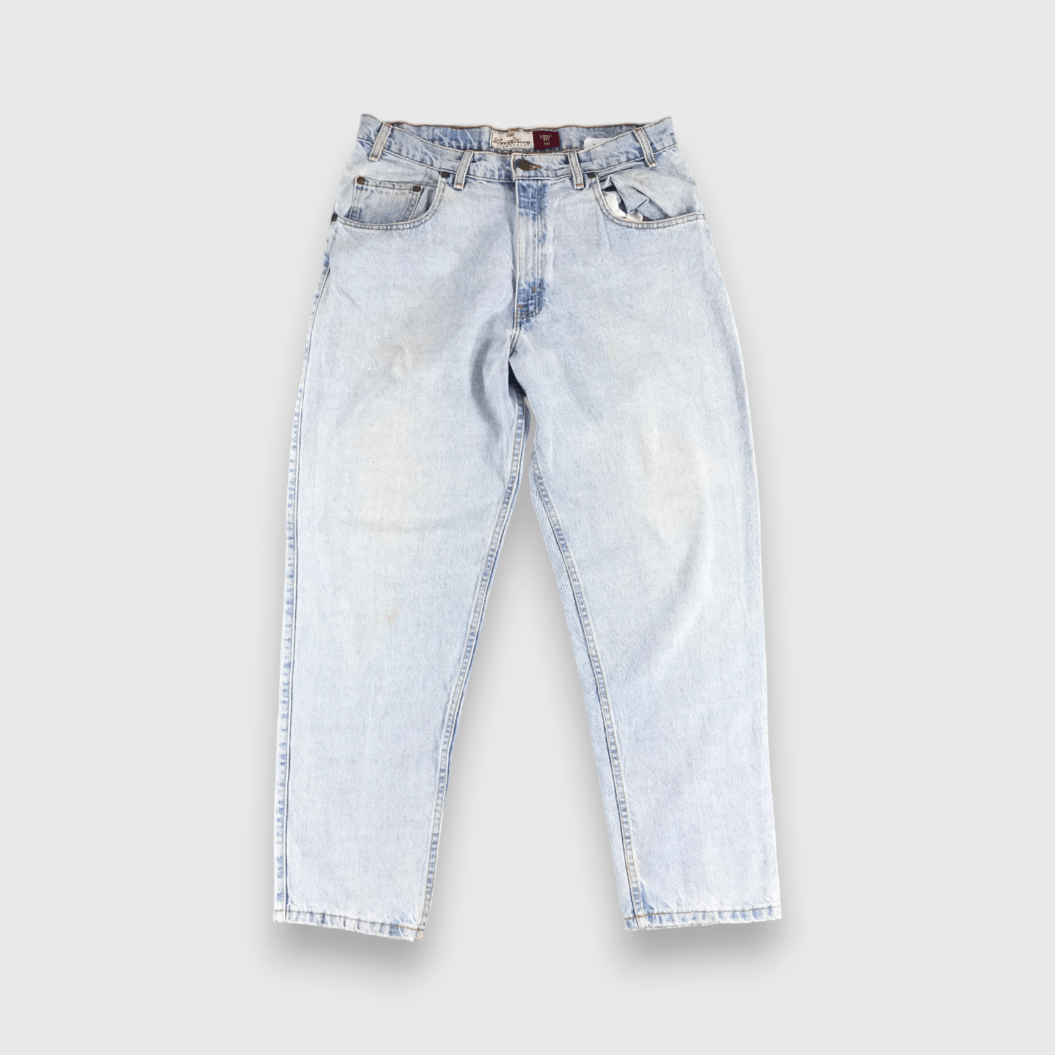 Levi's Vintage Levis 545 Jeans Light Wash Denim -J508 Size US 34 / EU 50 - 1 Thumbnail