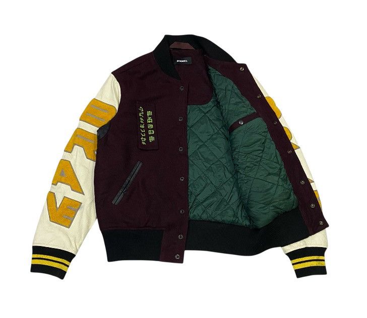 Diesel Diesel 2018AW Varsity Bomber Jacket Size US S / EU 44-46 / 1 - 7 Thumbnail