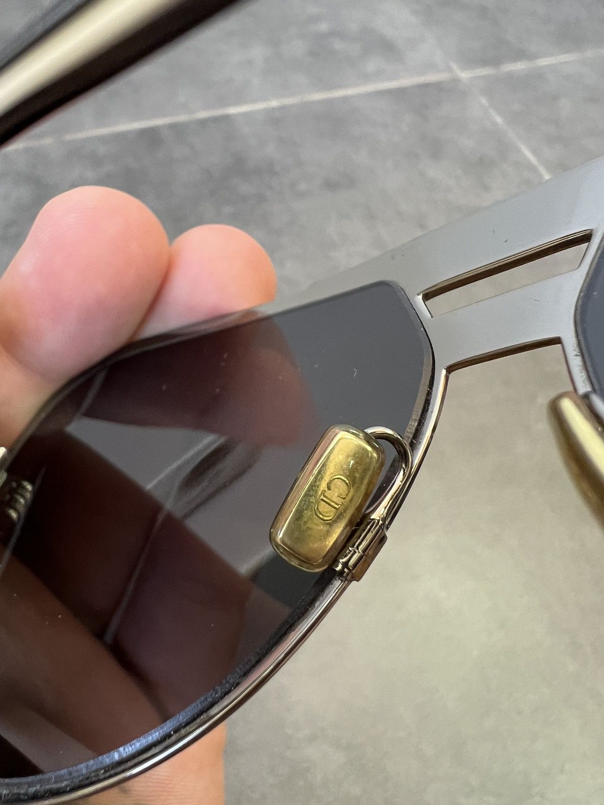 Dior Hedi Slimane Dior Homme aviator style 2009 Forerunner Size ONE SIZE - 7 Thumbnail