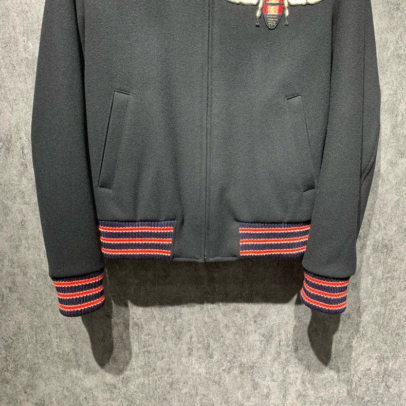 Gucci Gucci Little Bee Classic Baseball Uniform jacket 2501-Nexta Size US M / EU 48-50 / 2 - 8 Thumbnail