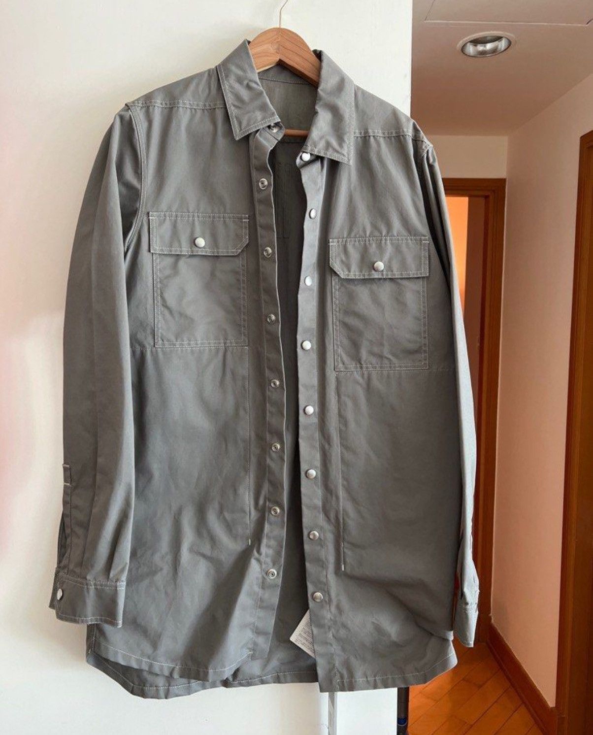 Rick Owens Drkshdw Rick Owens overshirt (brand new) Size US S / EU 44-46 / 1 - 1 Thumbnail