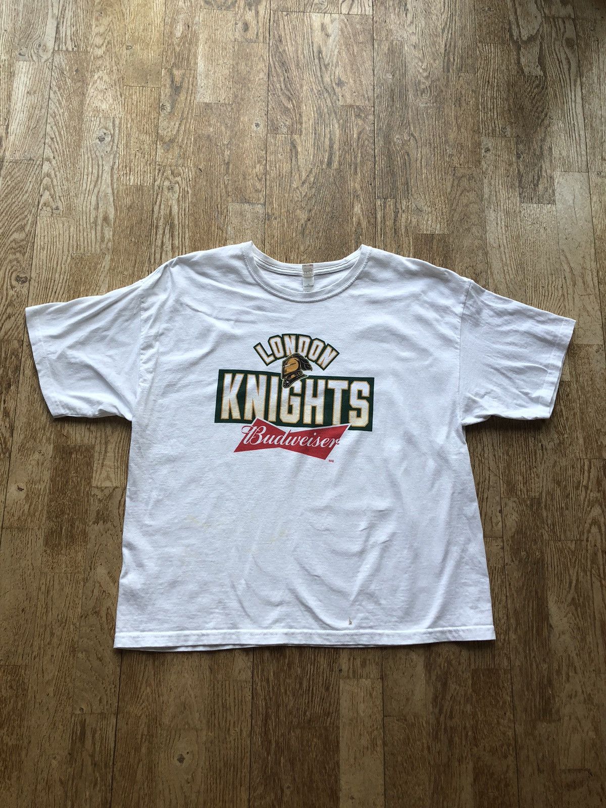 NHL × Other × Vintage RARE LONDON KNIGHTS OHL HOCKEY CANADA TEE SHIRT Size US L / EU 52-54 / 3 - 1 Thumbnail