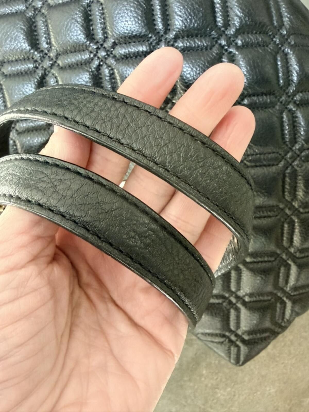 Kate Spade Kate Spade Black Quilted Leather Shoulder Bag Size ONE SIZE - 7 Thumbnail