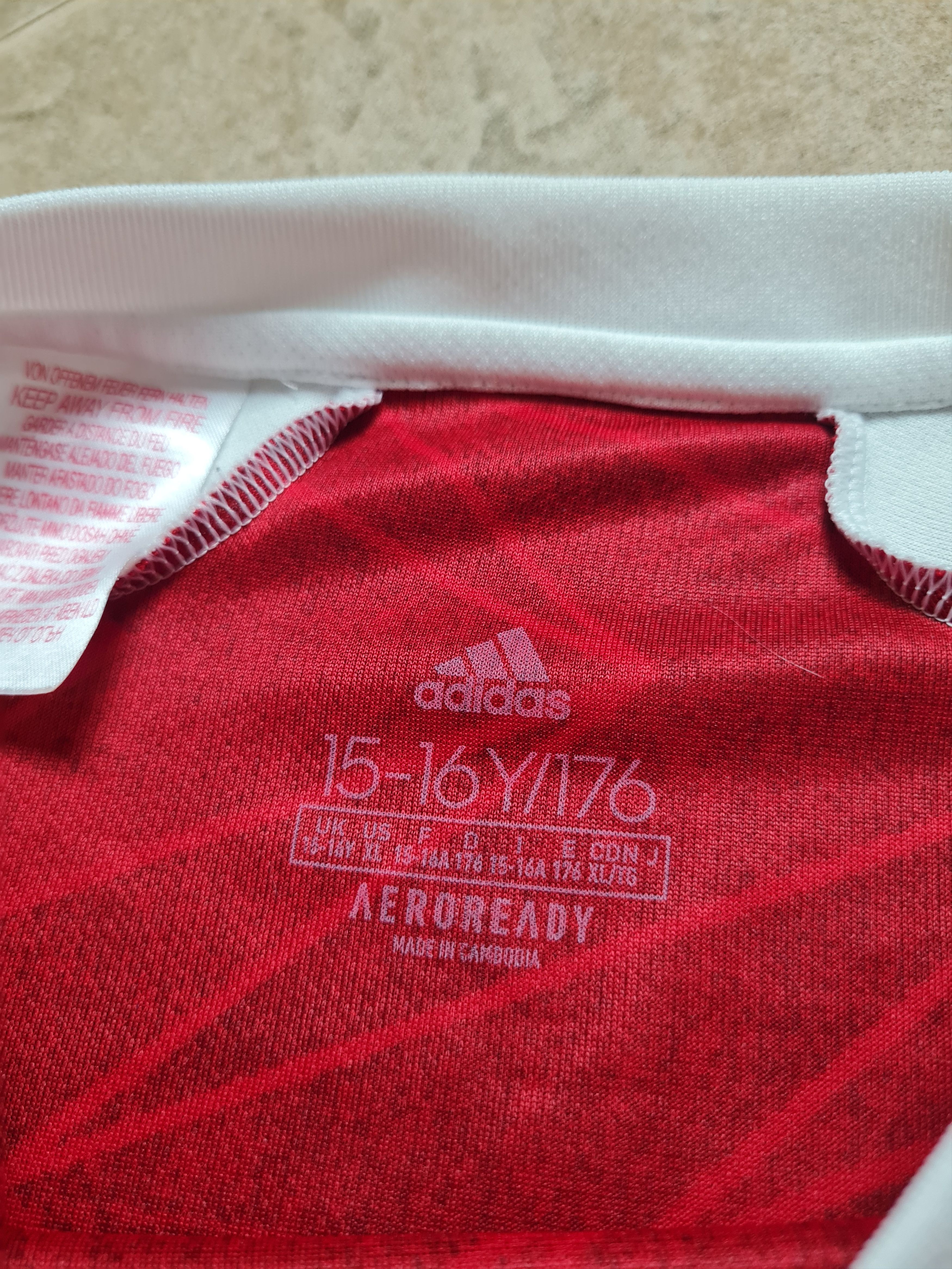 Adidas Jersey Adidas Arsenal Home T Shirt Soccer 2020-2021 FH7816 Size US S / EU 44-46 / 1 - 17 Thumbnail