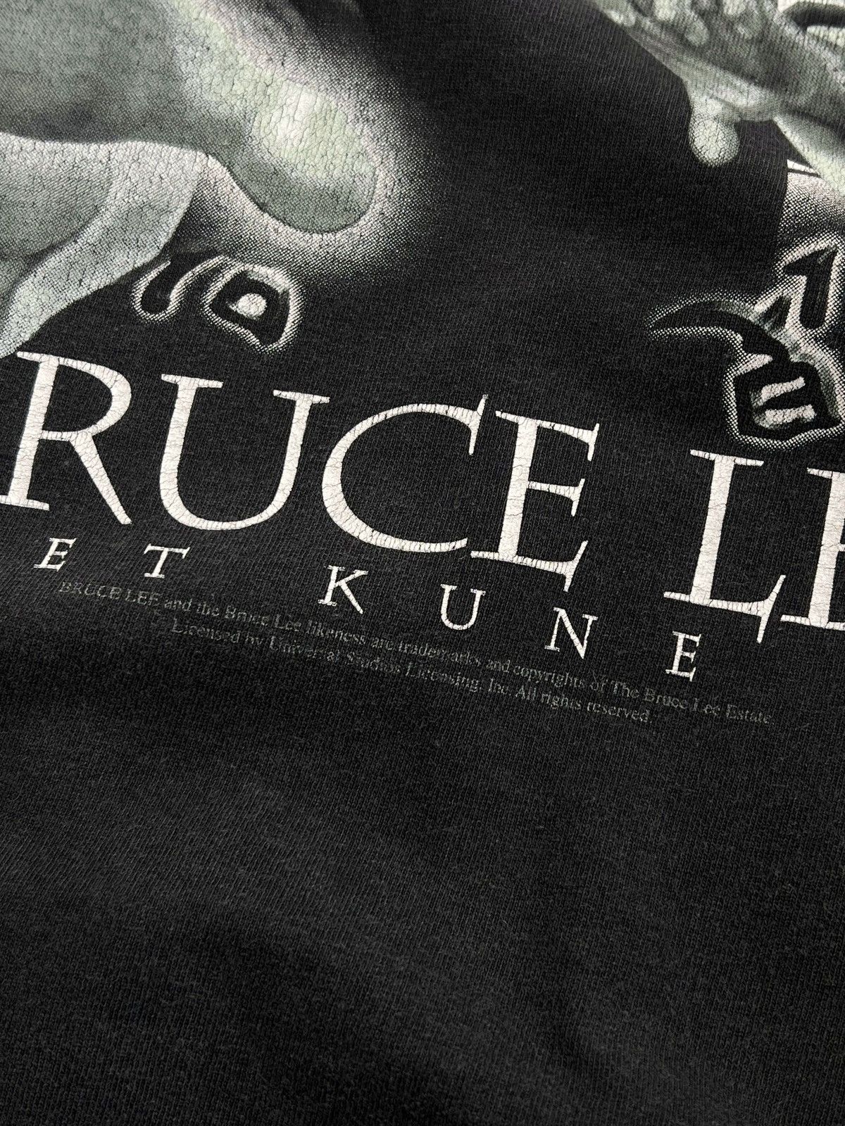 Vintage Vintage Bruce Lee Movie Promo T-Shirt 90s Y2K Size US XL / EU 56 / 4 - 3 Thumbnail