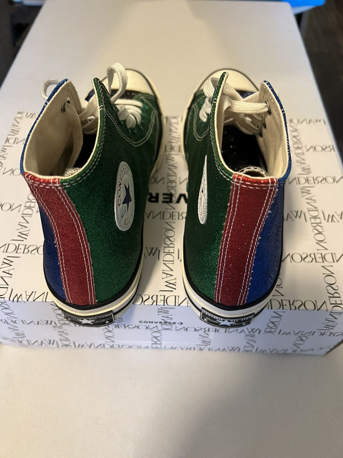 Converse × JW Anderson Converse x Jw Anderson Glitter converse Size US 9.5 / EU 42-43 - 2 Thumbnail