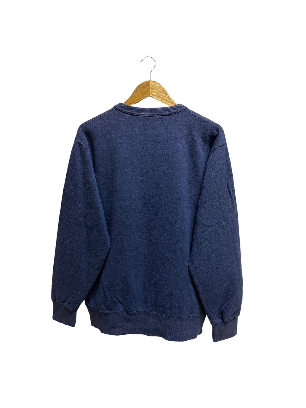 Wrangler Sun faded🔥Vintage Wrangler Biglogo Crewneck Sweatshirt Size US M / EU 48-50 / 2 - 2 Thumbnail