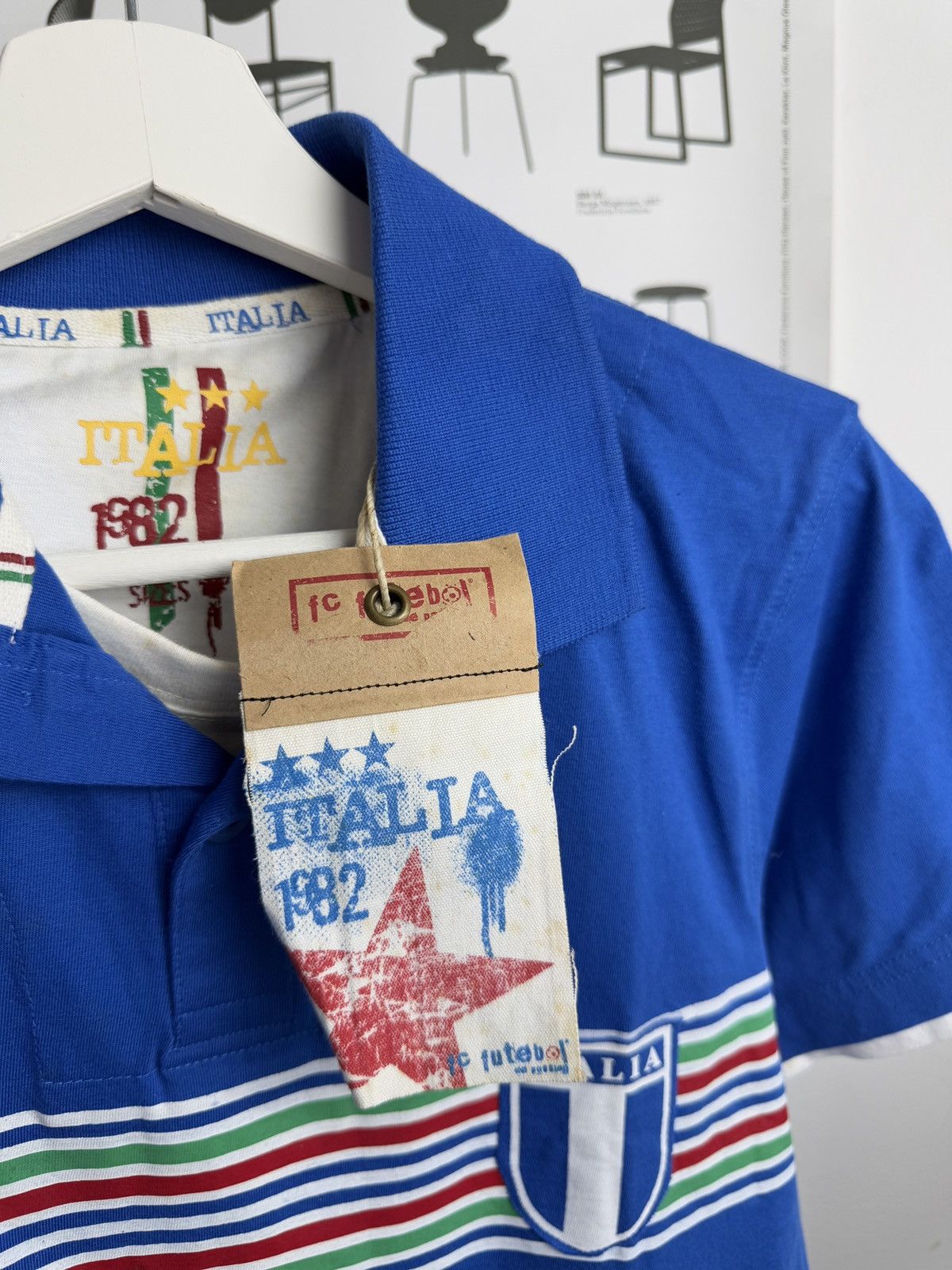 Other Vintage y2k Italy blockcore style polo t-shirt S avantgarde Size US S / EU 44-46 / 1 - 7 Thumbnail