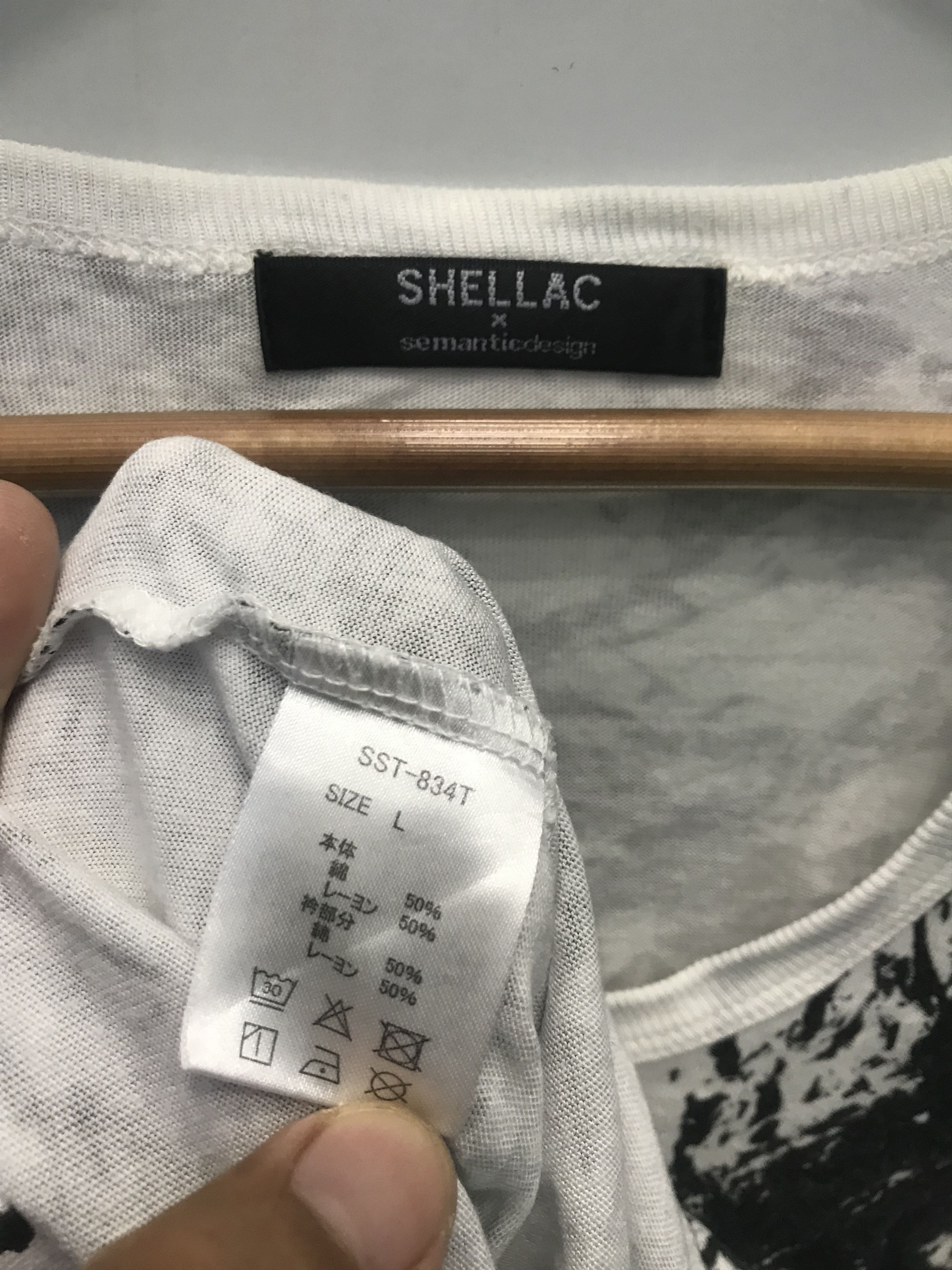 Shellac × semanticdesign SHELLAC x SEMANTIC DESIGN - Full Printed Abatract Tshirt Size US L / EU 52-54 / 3 - 8 Thumbnail