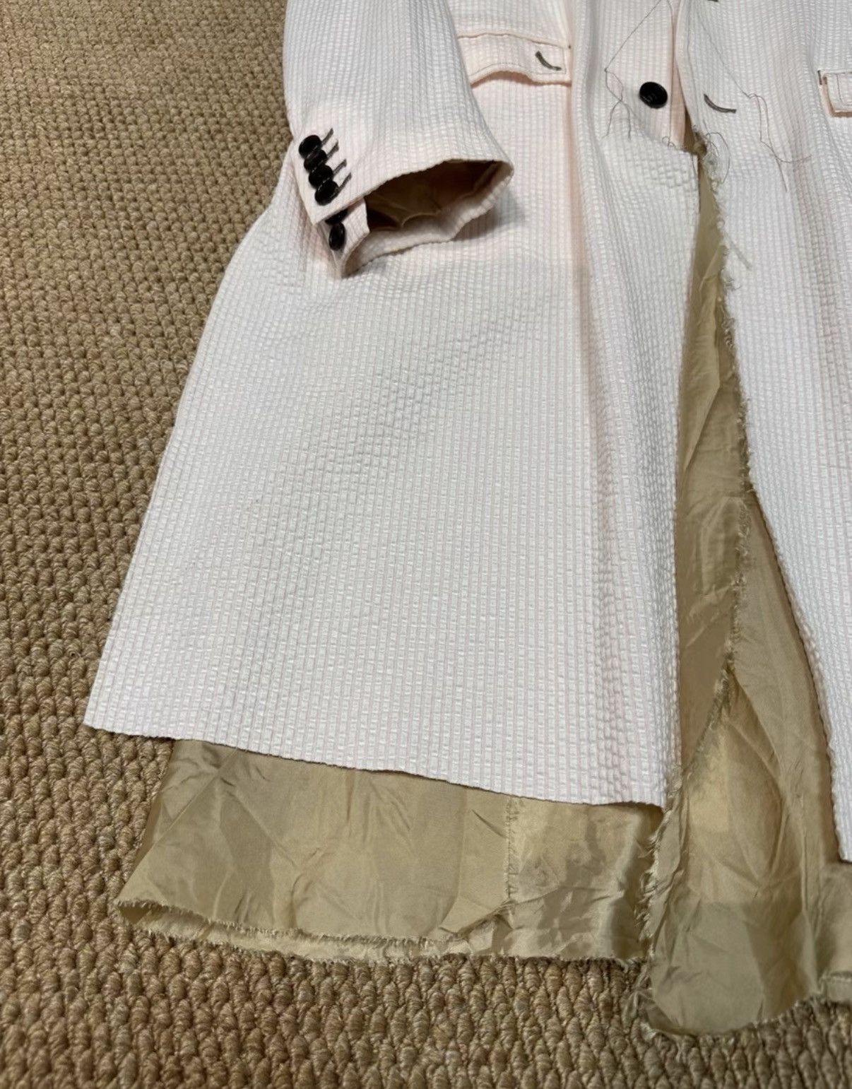 Sulvam Sulvam Bubble Cotton Coat K23 Size S / US 4 / IT 40 - 3 Thumbnail